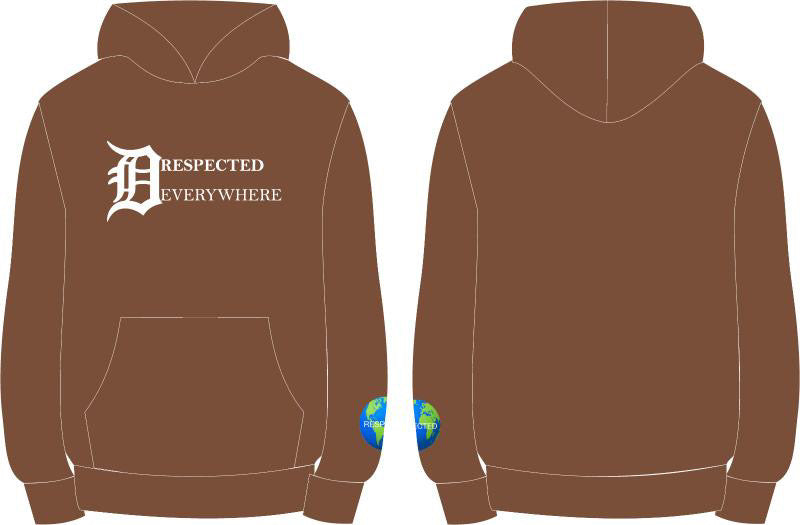 DRE Horizontal Brown w/ White Letters