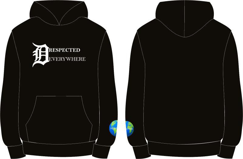 Dre Horizontal Black w/ white letters