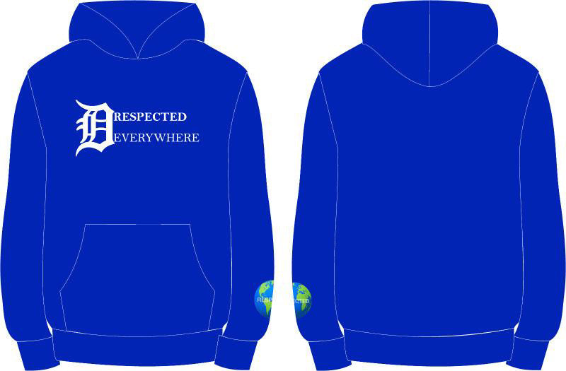 DRE Horizontal Royal Blue w/ White Letters