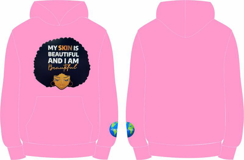 Beautiful Skin Tshirt or Hoodie (Pink)