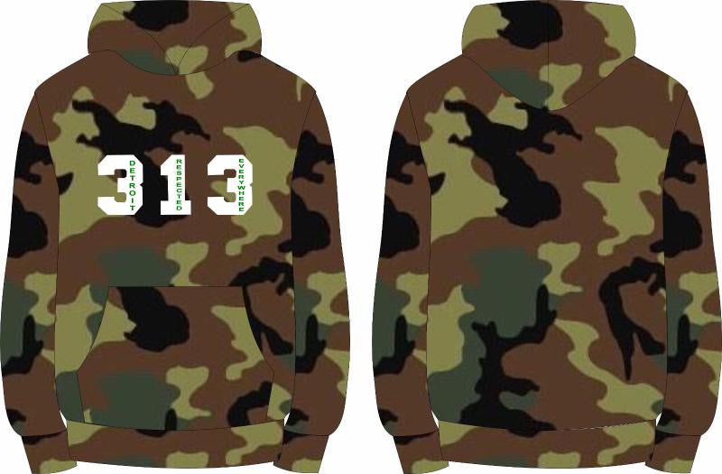 313 DRE Hoodie (Camo White) Tshirt or Hoodie or Pants or Shorts