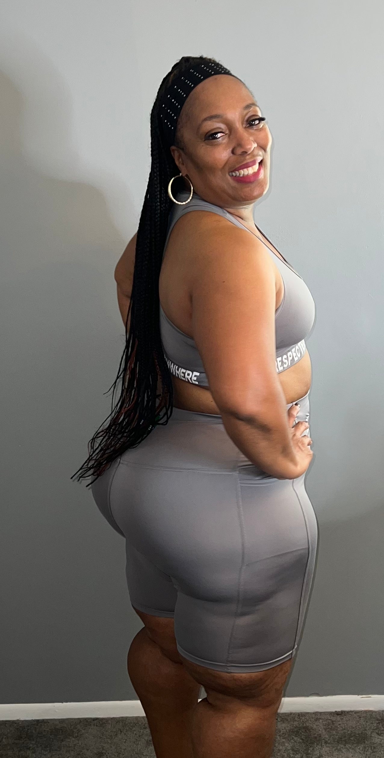 Respected Sports Bra (Gray)