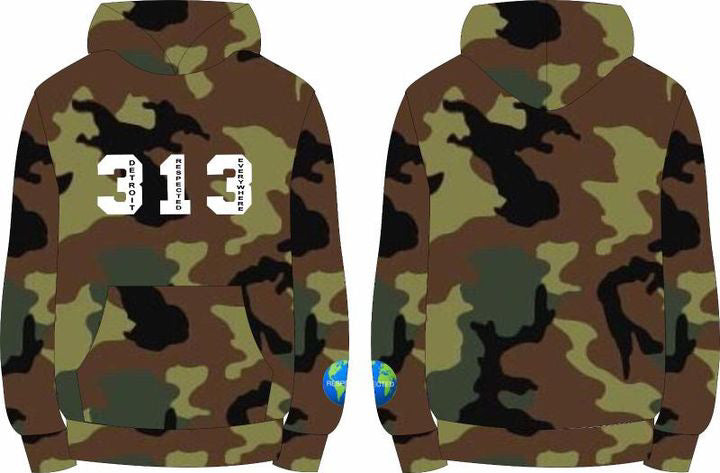 313 DRE Hoodie (Camo White) Tshirt or Hoodie or Pants or Shorts