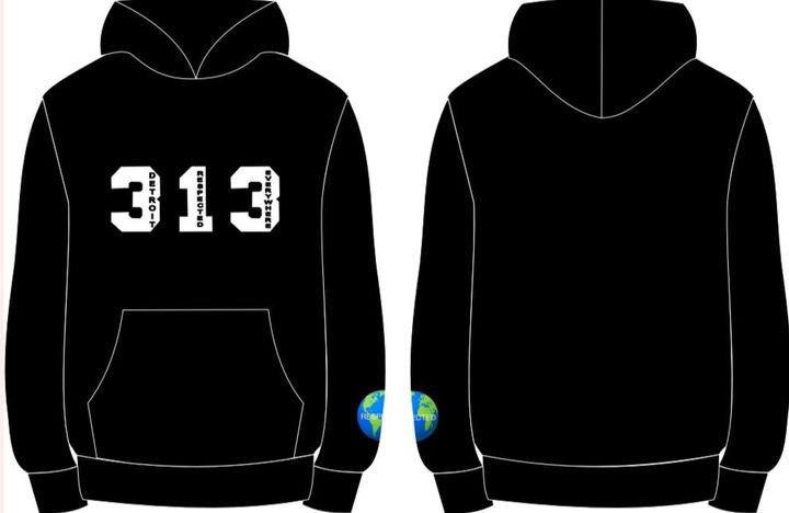 313 DRE Hoodie (Black) Tshirt or Hoodie or Pants or Shorts