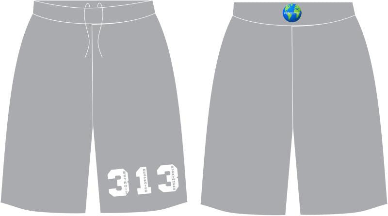313 DRE Hoodie ( Gray w/ Black Letters) T-shirt or Hoodie or Pants or Shorts