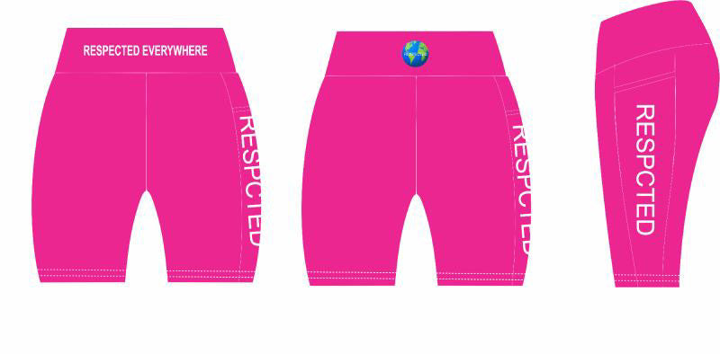 Detroit Yoga Shorts or Leggings (Pink)