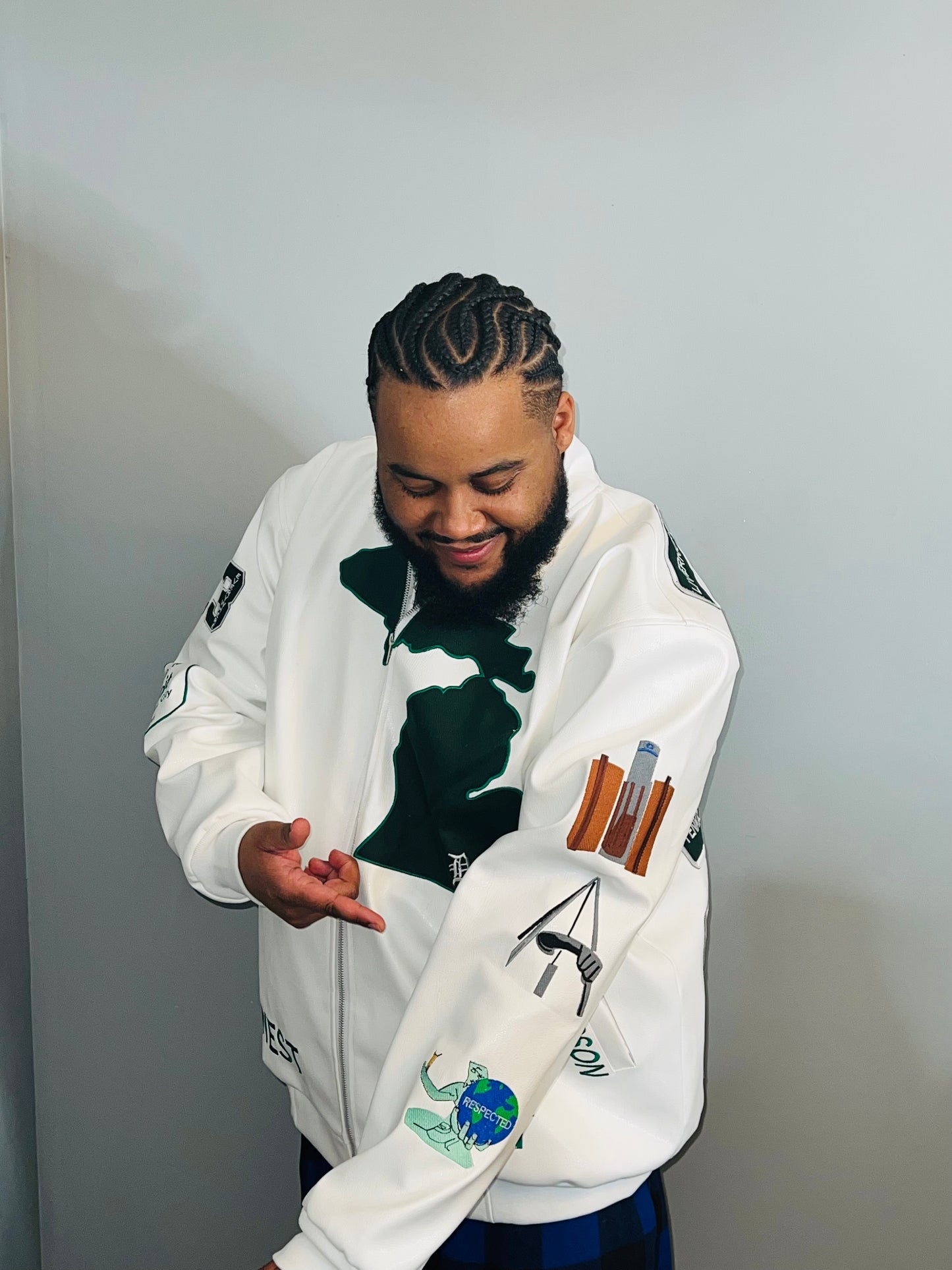 DRE Detroit Streets Leather Jacket