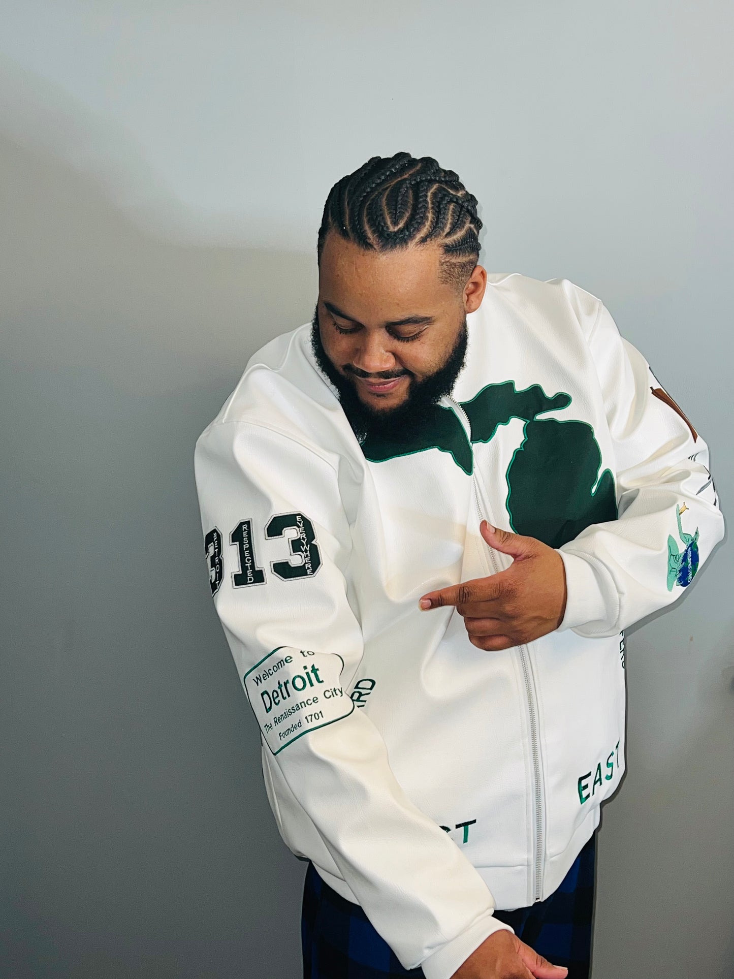 DRE Detroit Streets Leather Jacket