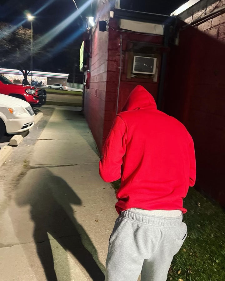 DRE 313 T-shirt or Hoodie or Pants (Red w/ Black)