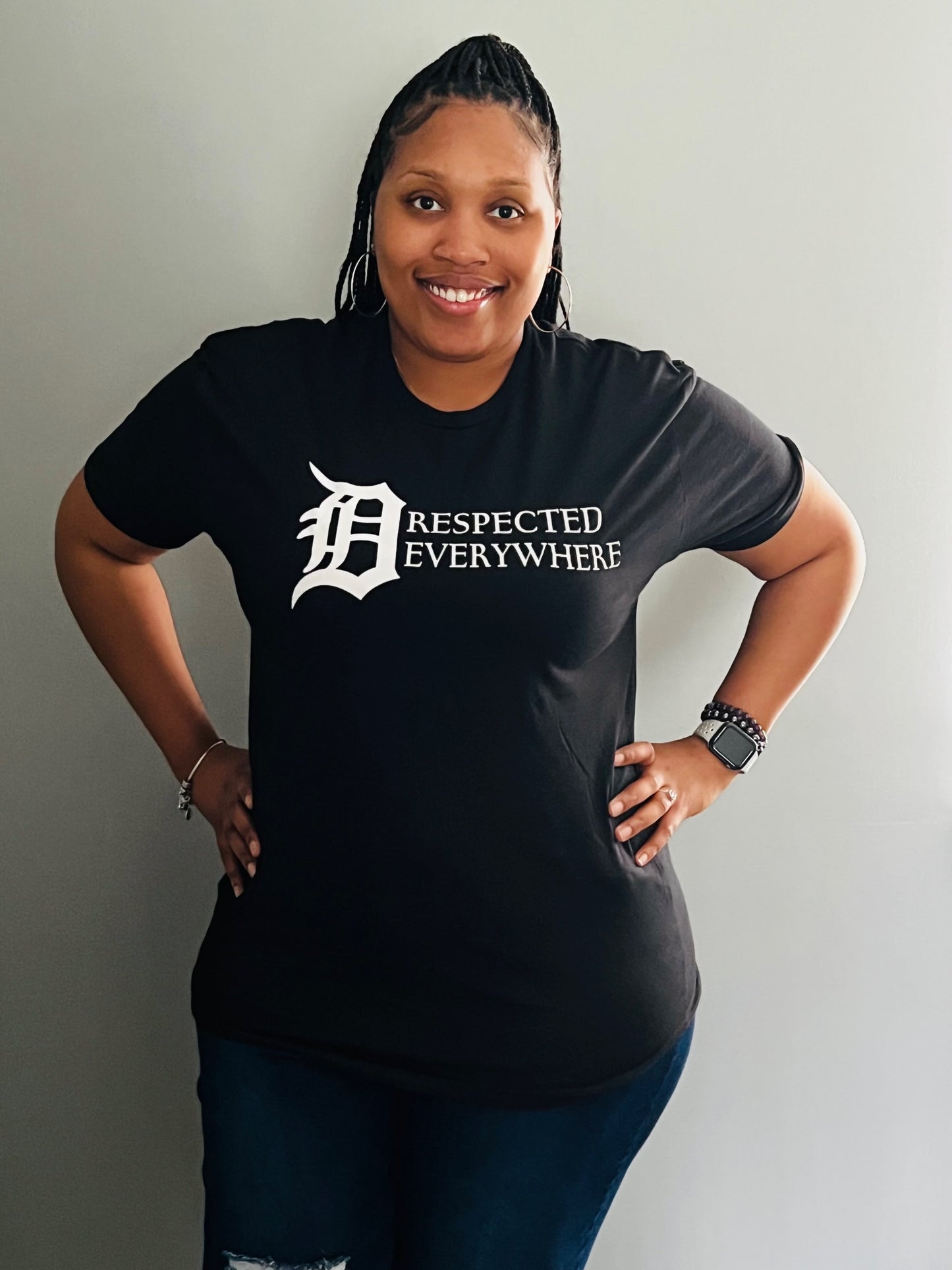 Dre Horizontal Black w/ white letters