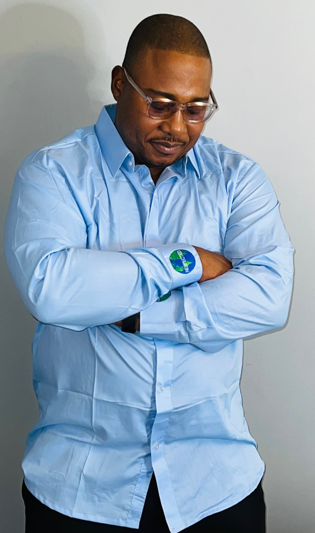 DRE Business Dress Shirt ( Light Blue)