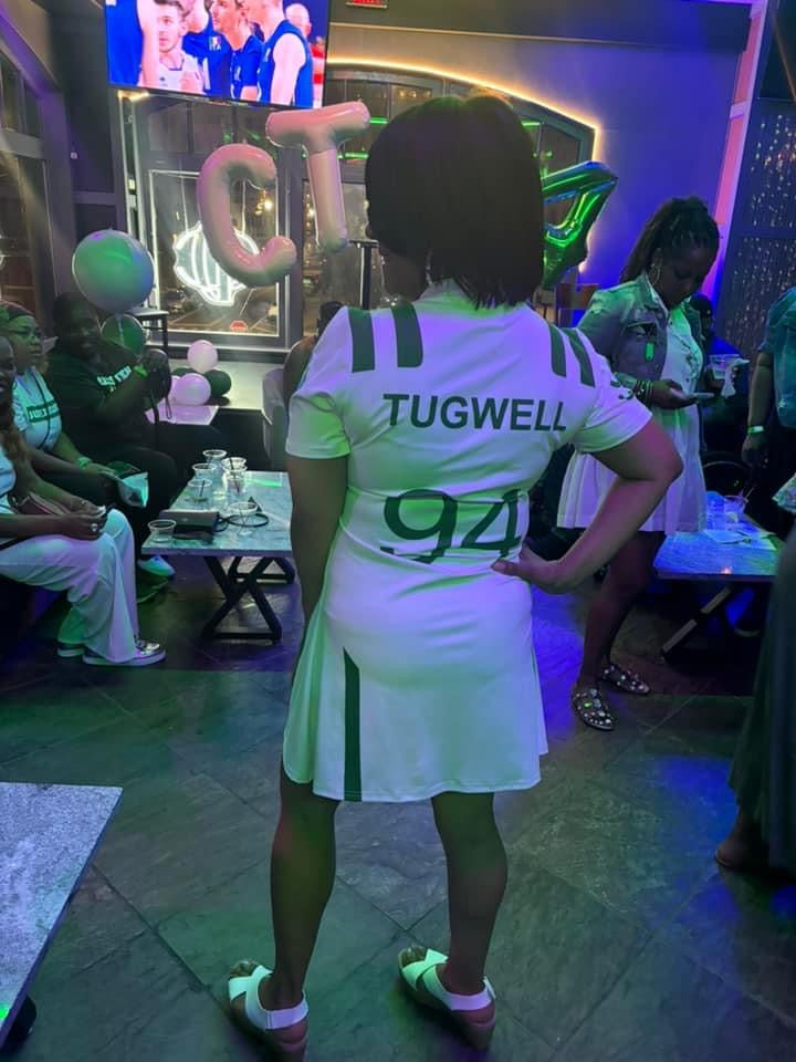 Custom Jersey Dress (White)