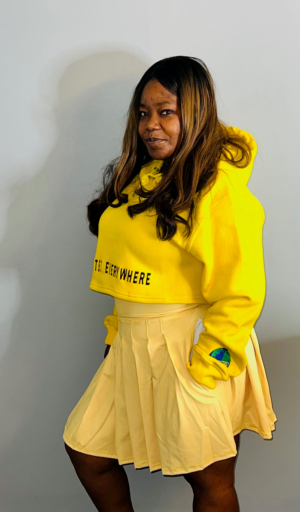 DRE Tennis Skirt (Light Yellow)