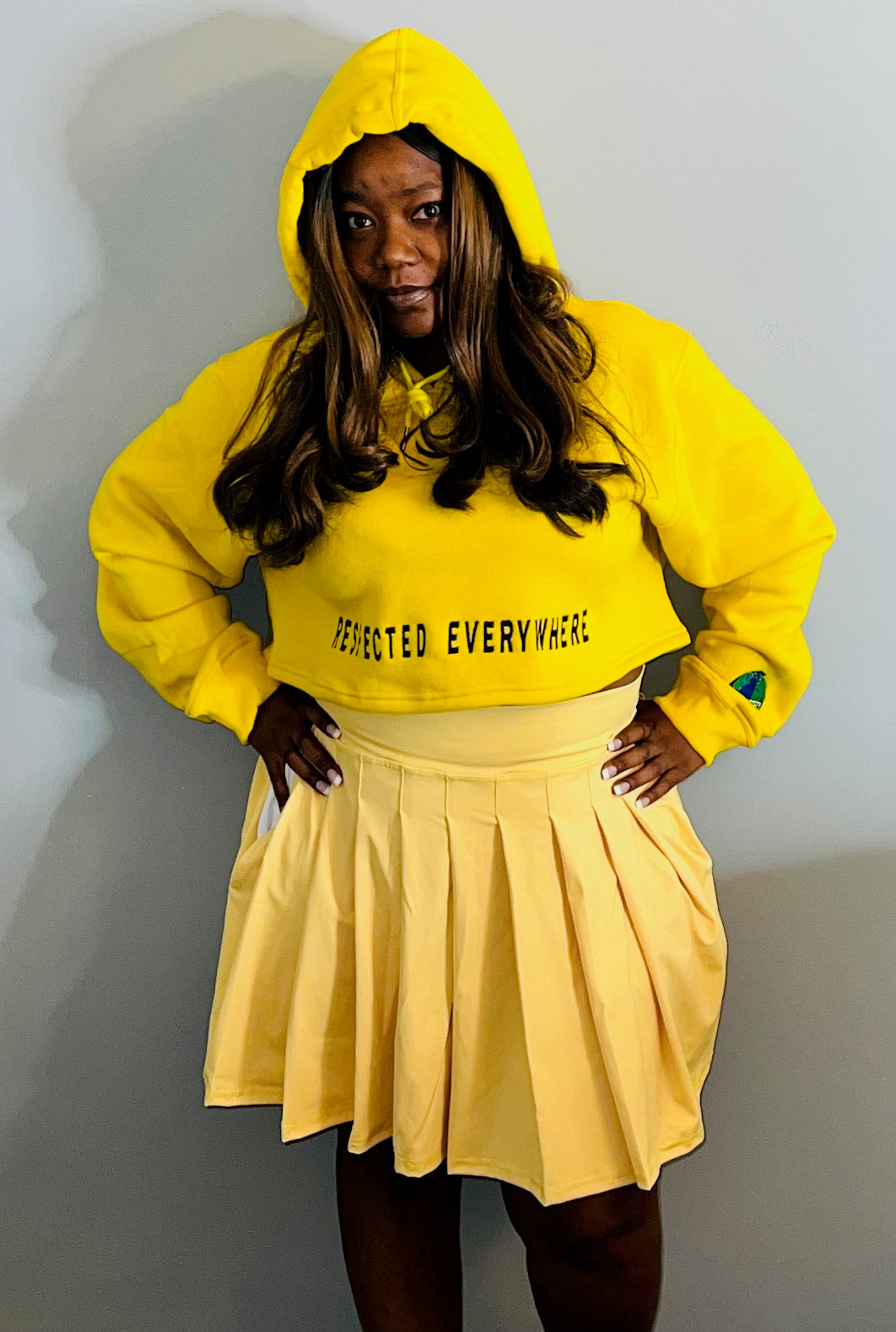 DRE Tennis Skirt (Light Yellow)