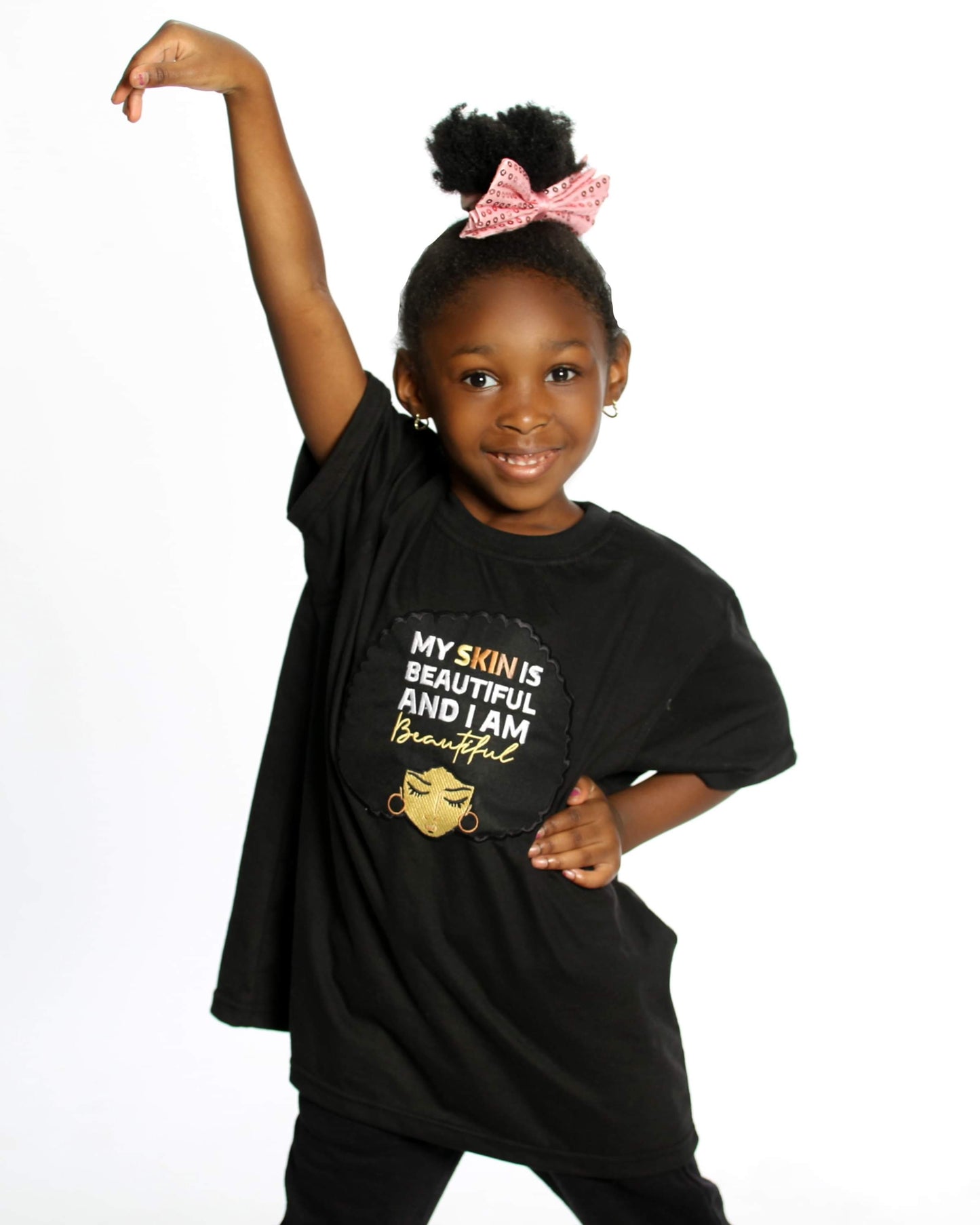 Beautiful Skin Tshirt or Hoodie or Pants (Black)