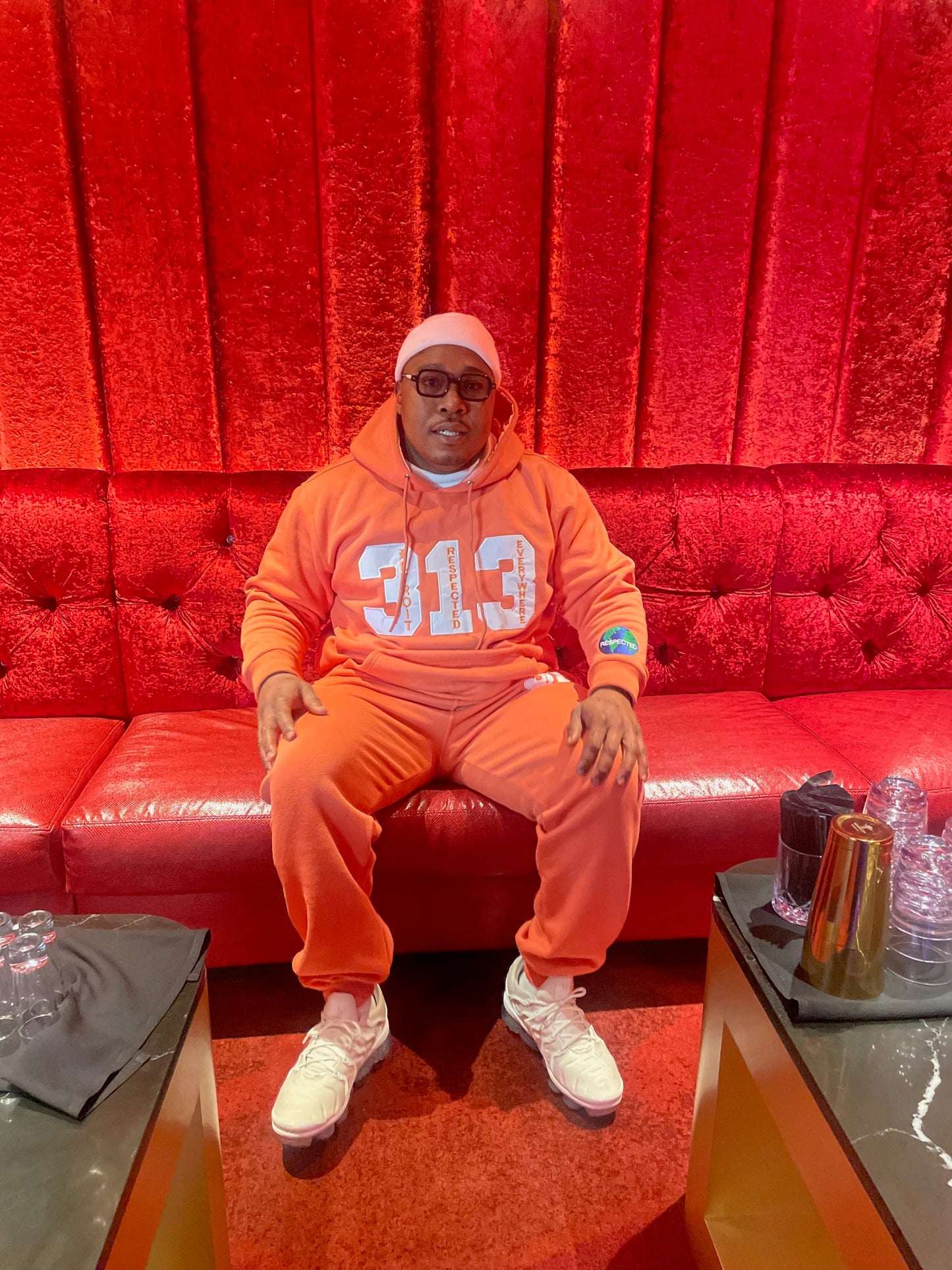 DRE 313 T-shirt or Hoodie or Pants (salmon)
