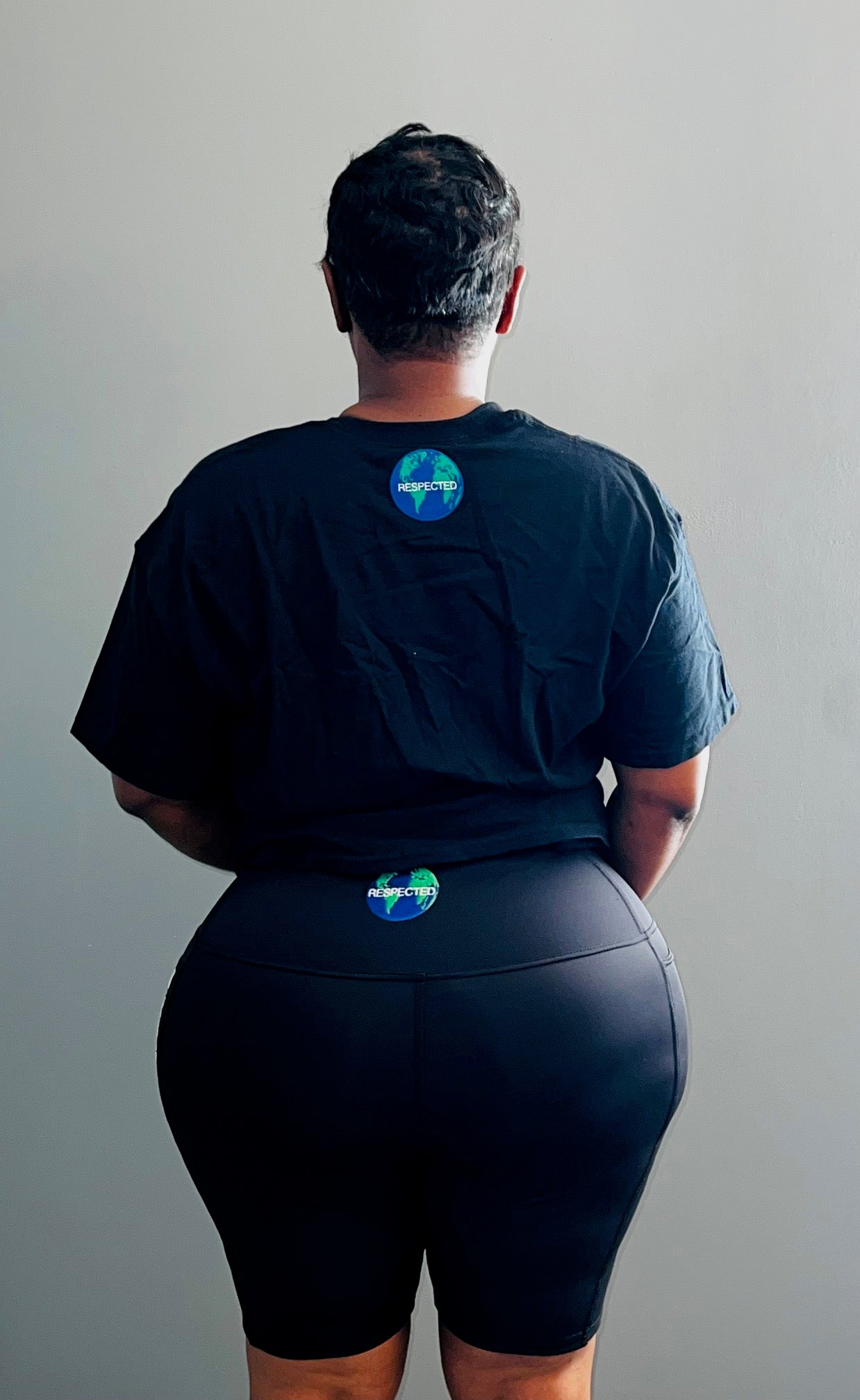 Detroit Yoga Shorts or Leggings (Black)