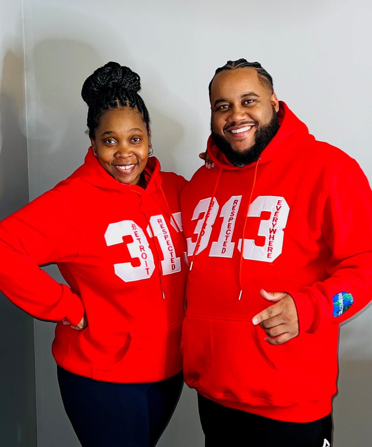313 DRE Hoodie (Red) Tshirt or Hoodie and Pants