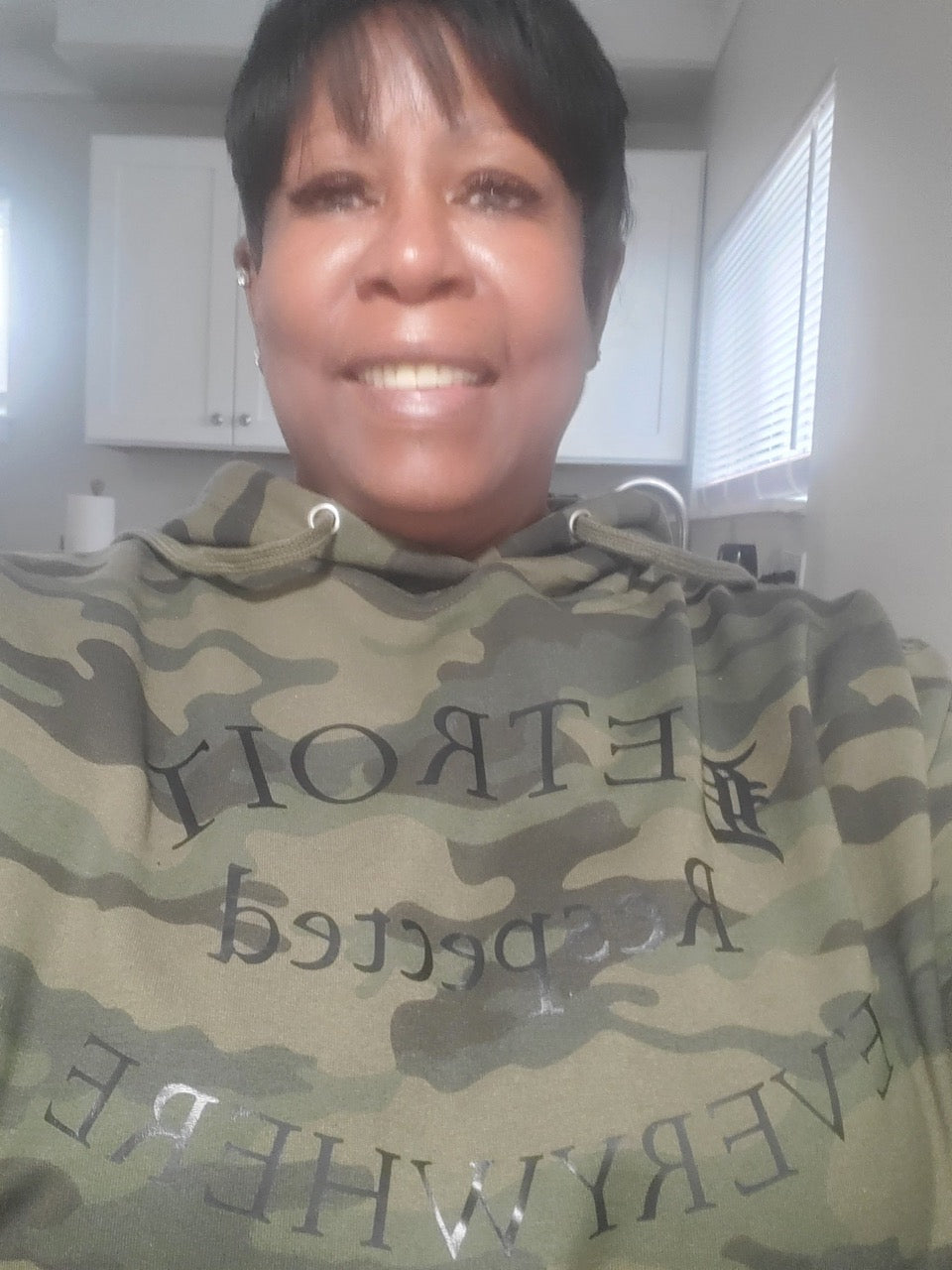 Half Moon Camo w/ Black Letters