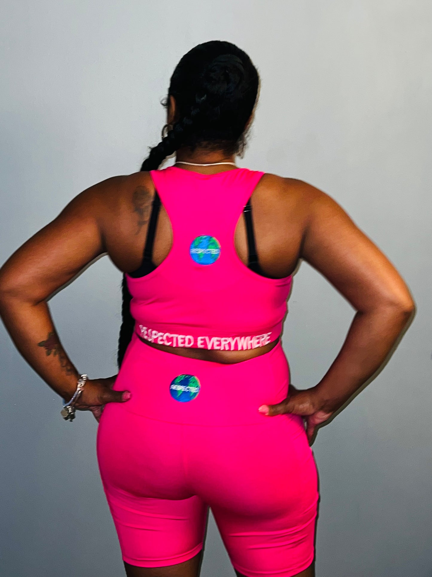 Respected Sports Bra (Pink)
