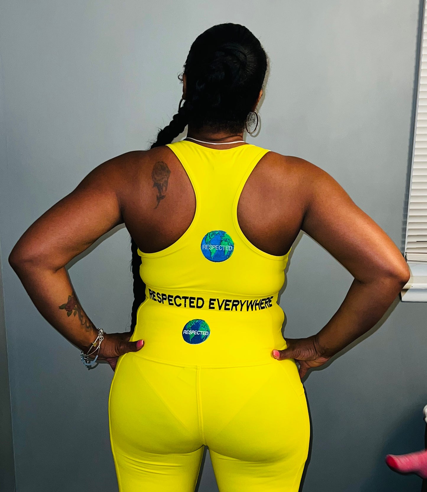 Detroit Yoga Shorts or Leggings (Yellow)
