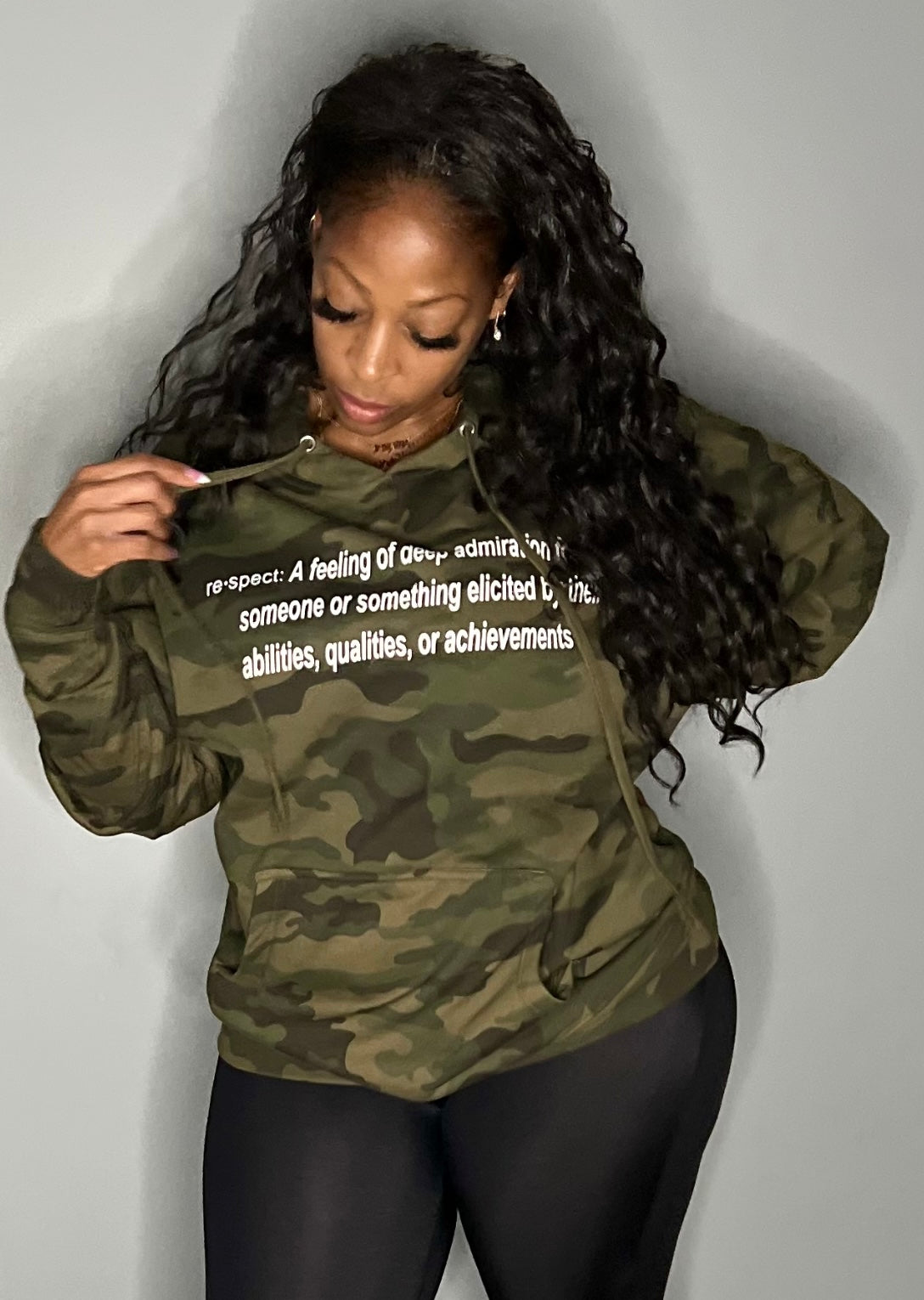 Definition Camo w/ White Letters