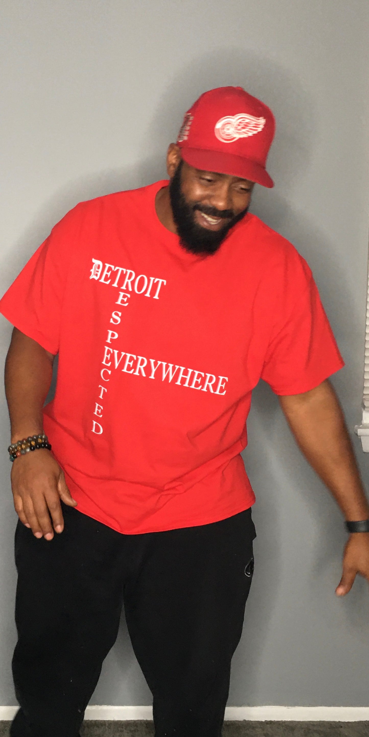 Red Crossword w/ White Letters