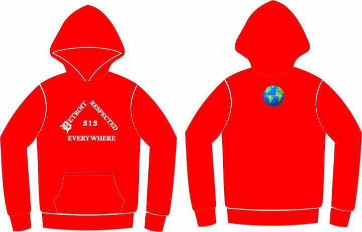Red Triangle w/ White Letters