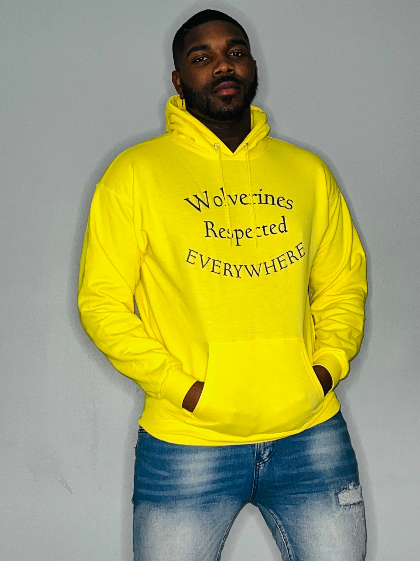 Custom Half Moon U of M Hoodie