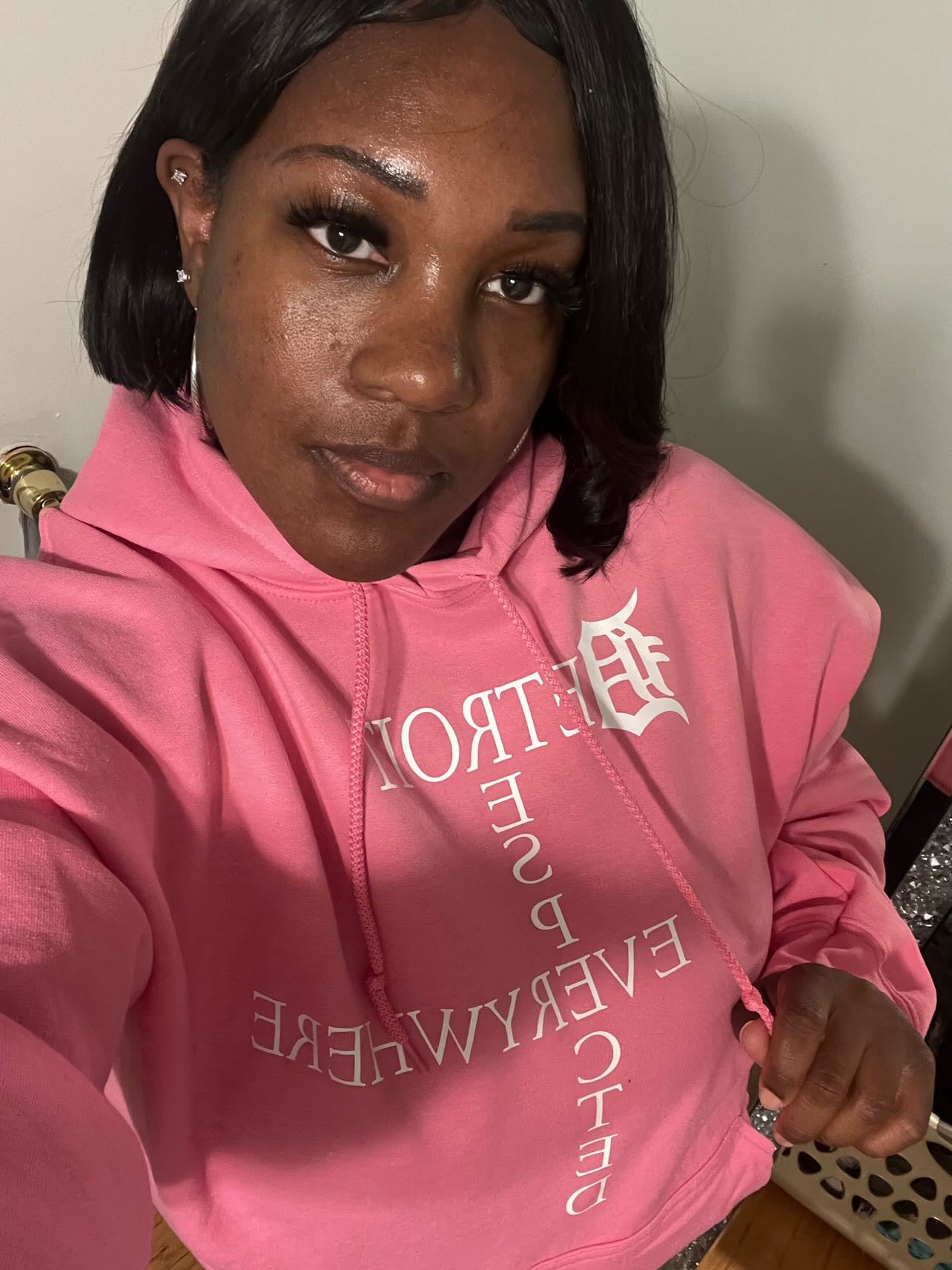 Pink Crossword w/ White Letters