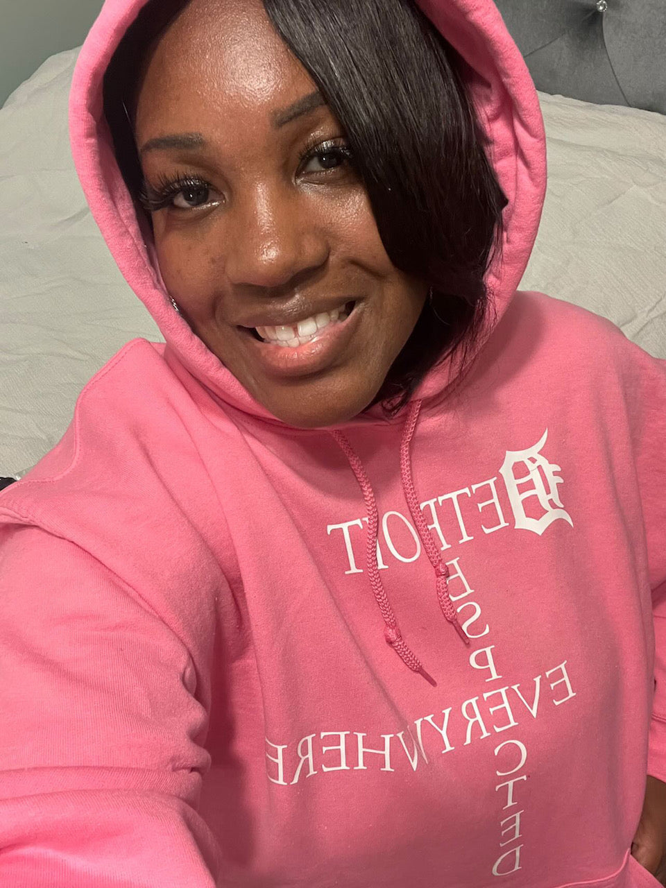 Pink Crossword w/ White Letters
