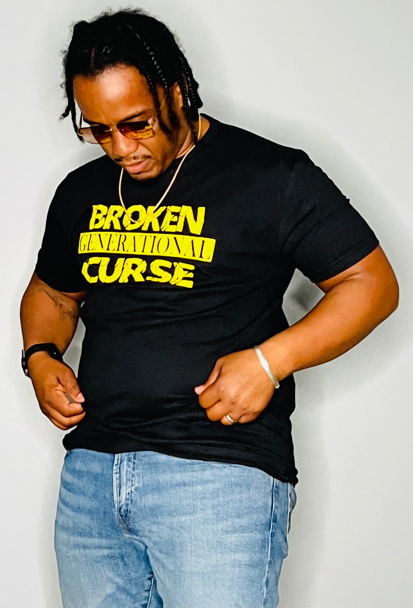 Broken Curse Black w/ Yellow letters