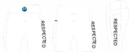 Respected Everywhere Yoga Shorts or Leggings (White)