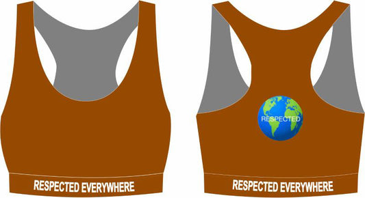 Respected Sports Bra (Brown)