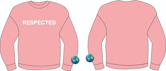 DRE Respected Crew Neck Sweater  (Pink)