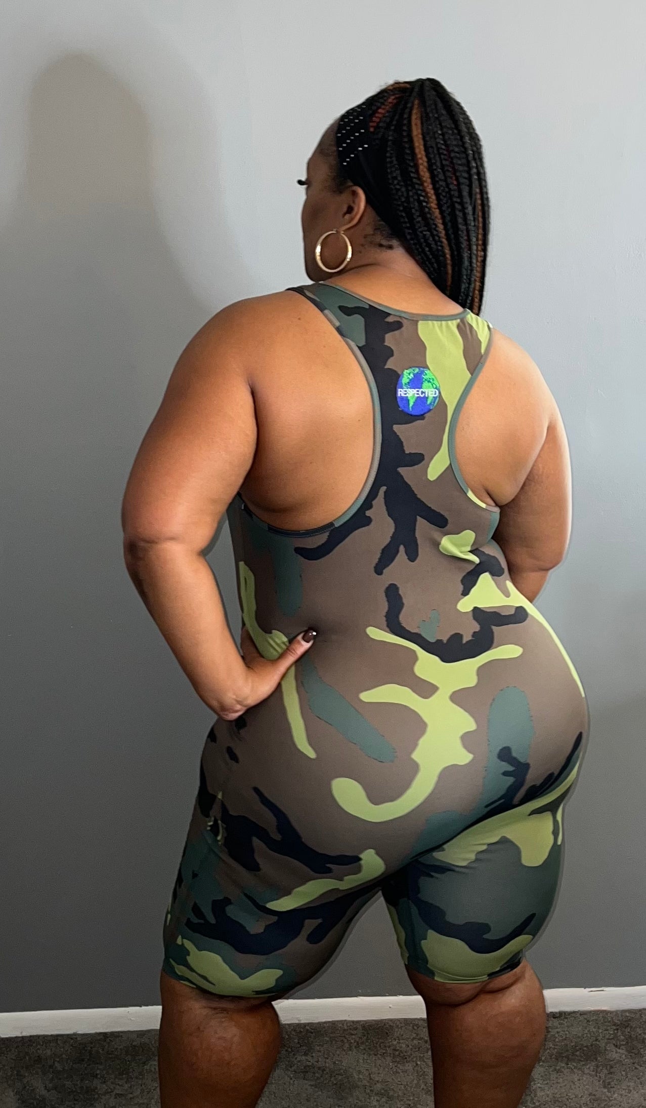 Respected Yoga One Piece Shorts or Leggings (Camo)