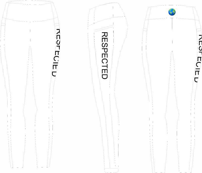 Respected Everywhere Yoga Shorts or Leggings (White)