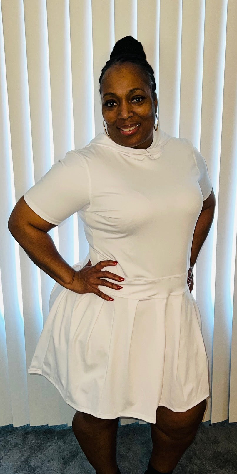 DRE Tennis Dress (White)