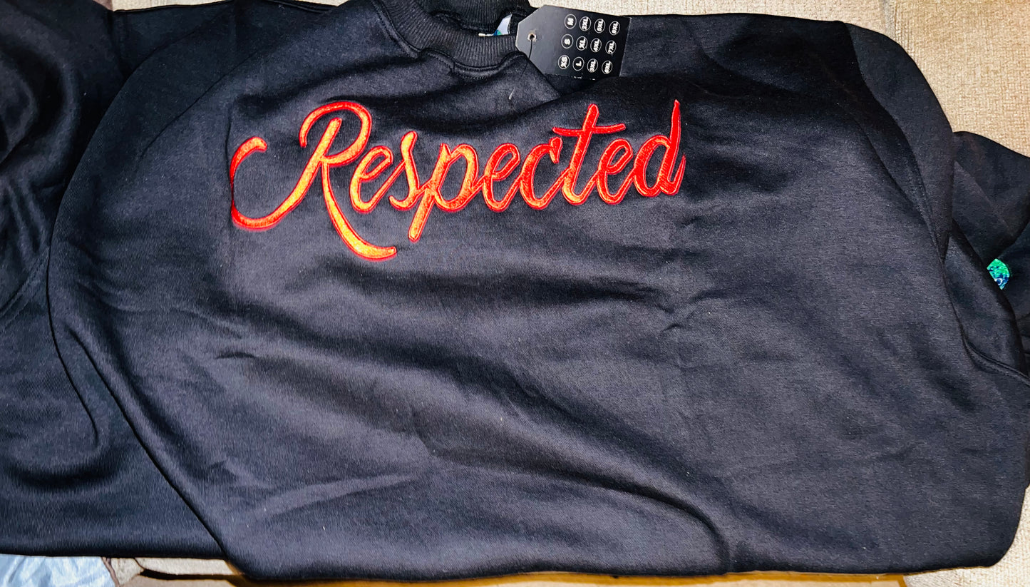 Crew Nick Sweated (Respected Script)