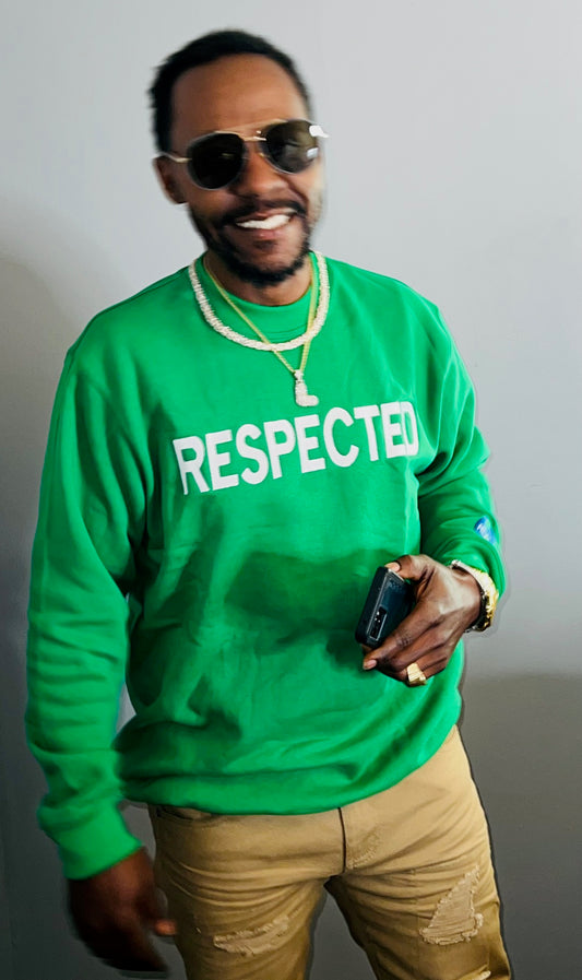 Respected Crew Neck Sweater (Green)