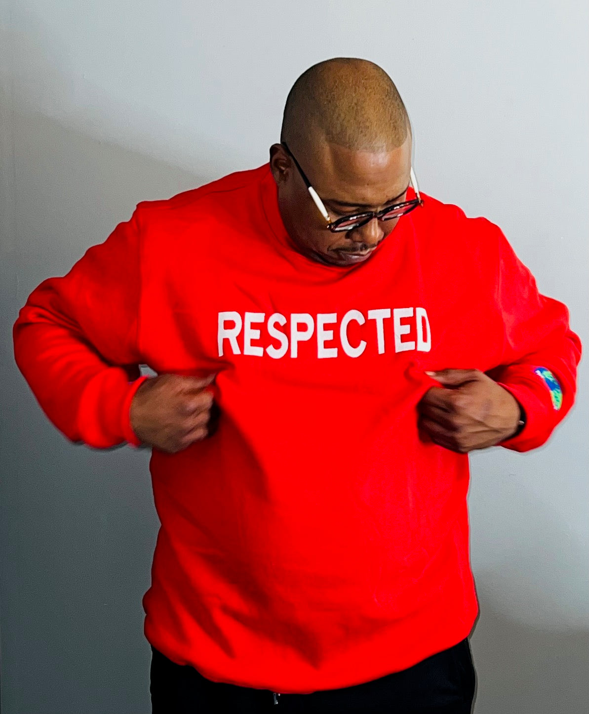 DRE Respected Crew Neck Sweater (Red)