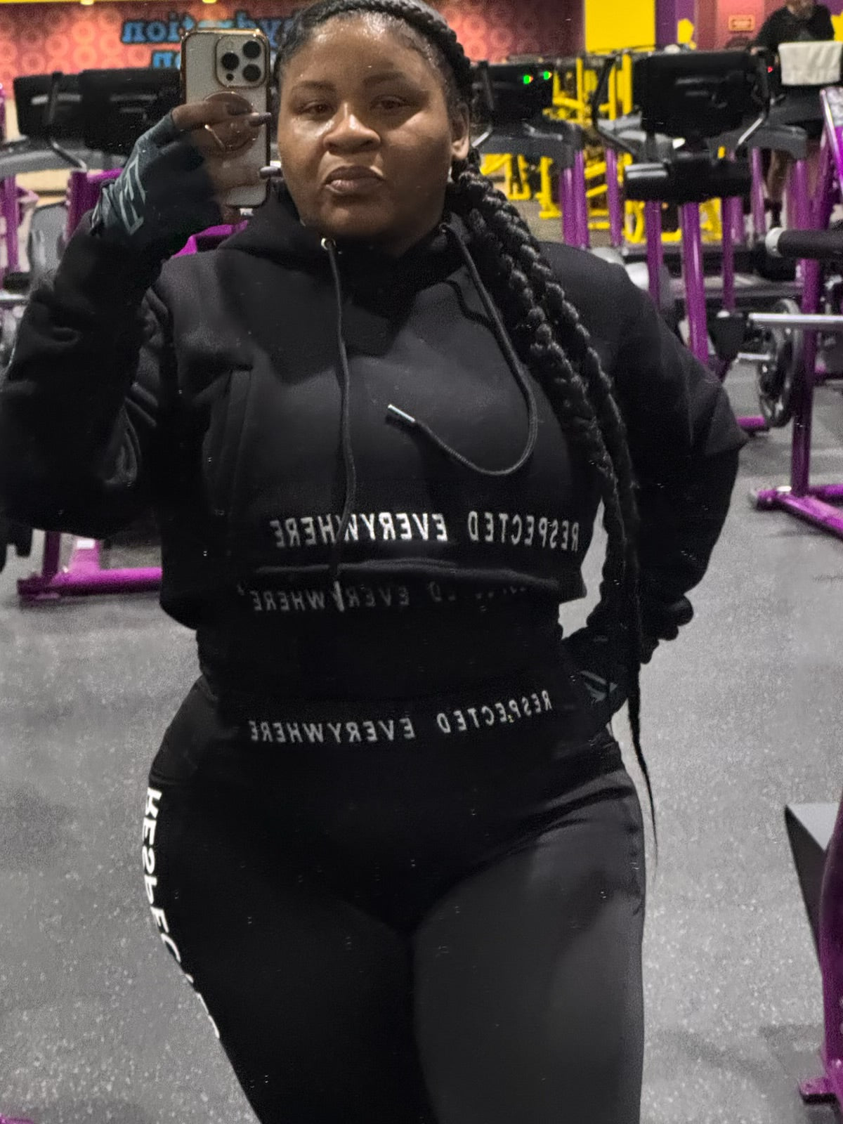 Respected Yoga Shorts or Leggings (Black)