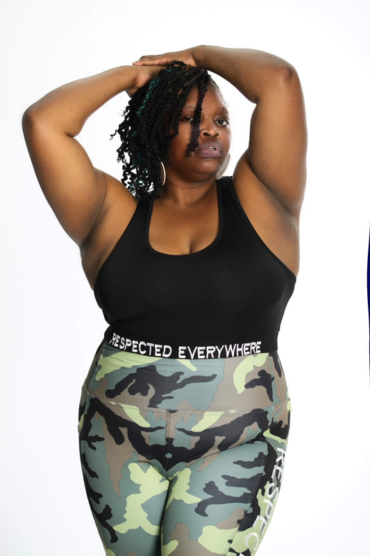 Respected Yoga Shorts or Leggings (Camo)